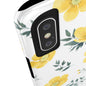 Floral Slim Phone Case - Yellow Flower Design