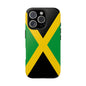 Jamaican Flag Tough Phone Case - Durable Protection for Travelers & Proud Locals