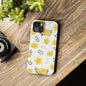 Floral Slim Phone Case - Yellow Flower Design