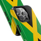 Jamaican Flag Tough Phone Case - Durable Protection for Travelers & Proud Locals