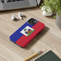 Haitian Flag Tough Phone Case - Durable & Stylish Protection