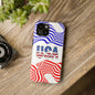 USA Flag Tough Phone Case - Durable, Patriotic Protection for All Occasions
