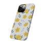 Floral Slim Phone Case - Yellow Flower Design