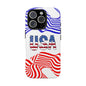 USA Flag Tough Phone Case - Durable, Patriotic Protection for All Occasions