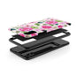 Pink Floral Tough Phone Case - Durable Phone Protection for Faith-Focused Individuals