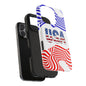USA Flag Tough Phone Case - Durable, Patriotic Protection for All Occasions