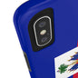 Haitian Flag Tough Phone Case - Durable & Stylish Protection