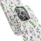 Floral Slim Phone Case - Elegant Botanical Design for Nature Lovers