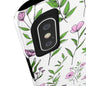 Floral Slim Phone Case - Elegant Botanical Design for Nature Lovers