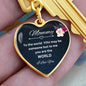 Mommy You are the World - Graphic Heart Keychain
