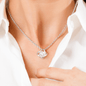 To My Amazing Mother - My Strength- Love Knot Necklace
