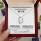 To My Beautiful Wife - Fate - Forever Love Necklace