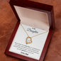 To My Daughter - One Thing - Forever Love Necklace