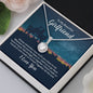To My Beautiful Girlfriend - Hand In Hand - Eternal Hope Necklace
