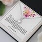 To My Bonus Daughter - Thank You - Eternal Hope Necklace