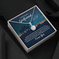 To My Beautiful Girlfriend - Hand In Hand - Eternal Hope Necklace