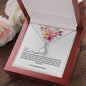 To My Bonus Daughter - Thank You - Eternal Hope Necklace