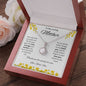 To My Loving Mother - Love - Eternal Hope Necklace