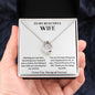 To My Beautiful Wife - My Life - Lucky In Love Pendant