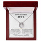 To My Beautiful Wife - My Life - Lucky In Love Pendant
