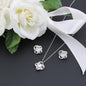 To My Love - I Love You - Love Knot Earring & Necklace Set
