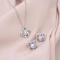 To My Love - I Love You - Love Knot Earring & Necklace Set