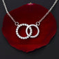 To My Love - When I'm With You - Interlocking Necklace