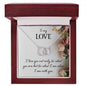 To My Love - When I'm With You - Interlocking Necklace