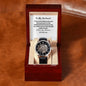 To My Husband - Admire - Men's Openwork Watch