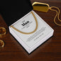 To My Man - True Love - Cuban Link Chain
