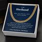 To My Husband - Everything - Cuban Link Chain