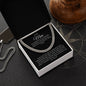 To My Man - Lift You Up - Cuban Link Chain