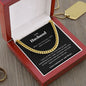 To My Husband - Thank You - Cuban Link Chain