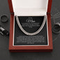 To My Man - Lift You Up - Cuban Link Chain