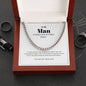 To My Man - True Love - Cuban Link Chain