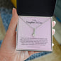 To My Daughter In Law - Thank You - Alluring Beauty Necklace