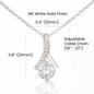 To My Amazing Wife - My Strength - Alluring Beauty Necklace