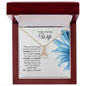 To My Amazing Wife - My Strength - Alluring Beauty Necklace