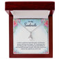 To My Soulmate - Turn Back The Clock - Ribbon Shaped Pendant