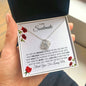 To My Soulmate - Your Kiss - Love Knot Necklace