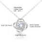 To My Bonus Daughter - Special - Love Knot Necklace