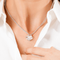 My Daughter - Brave - Love Knot Necklace