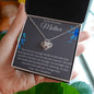 To My Amazing Mother - My Rock- Love Knot Necklace