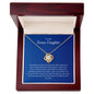 To My Bonus Daughter - Special - Love Knot Necklace
