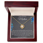 To My Amazing Mother - My Rock- Love Knot Necklace