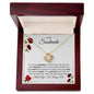 To My Soulmate - Your Kiss - Love Knot Necklace