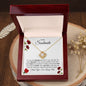 To My Soulmate - Your Kiss - Love Knot Necklace