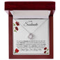 To My Soulmate - Your Kiss - Love Knot Necklace