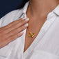 To My Daughter In Law - Family - Interlocking Hearts Necklace