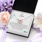To My Love - Your Smile - Interlocking Hearts Necklace